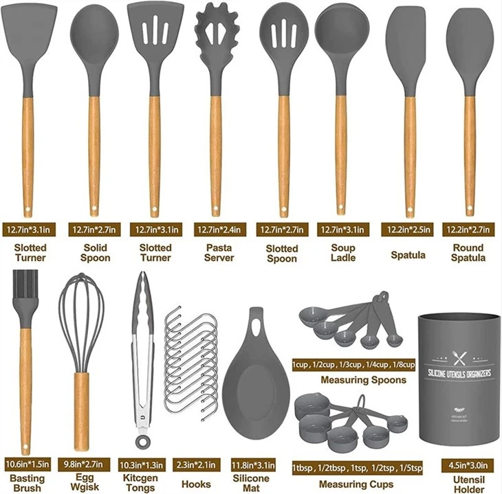 High Quality Silicone Kitchenware Set